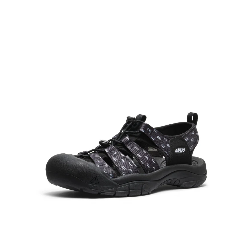Men's Newport Retro Sandal x Études Studio  |  Etudes Black - Image 2
