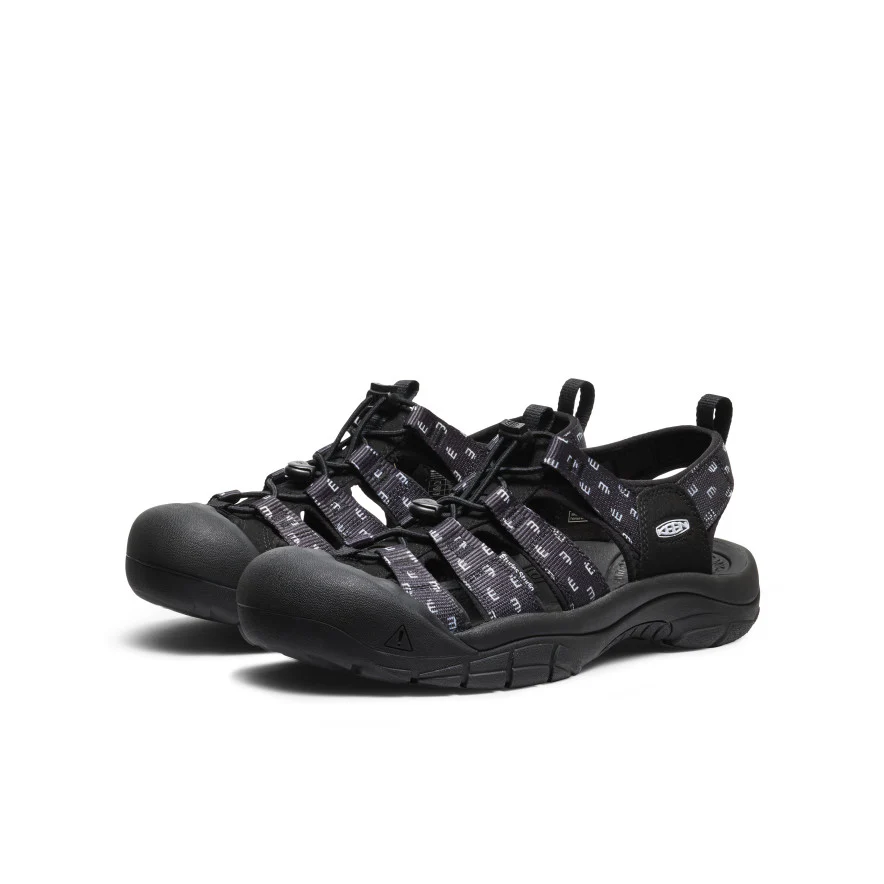 Men's Newport Retro Sandal x Études Studio  |  Etudes Black - Image 3
