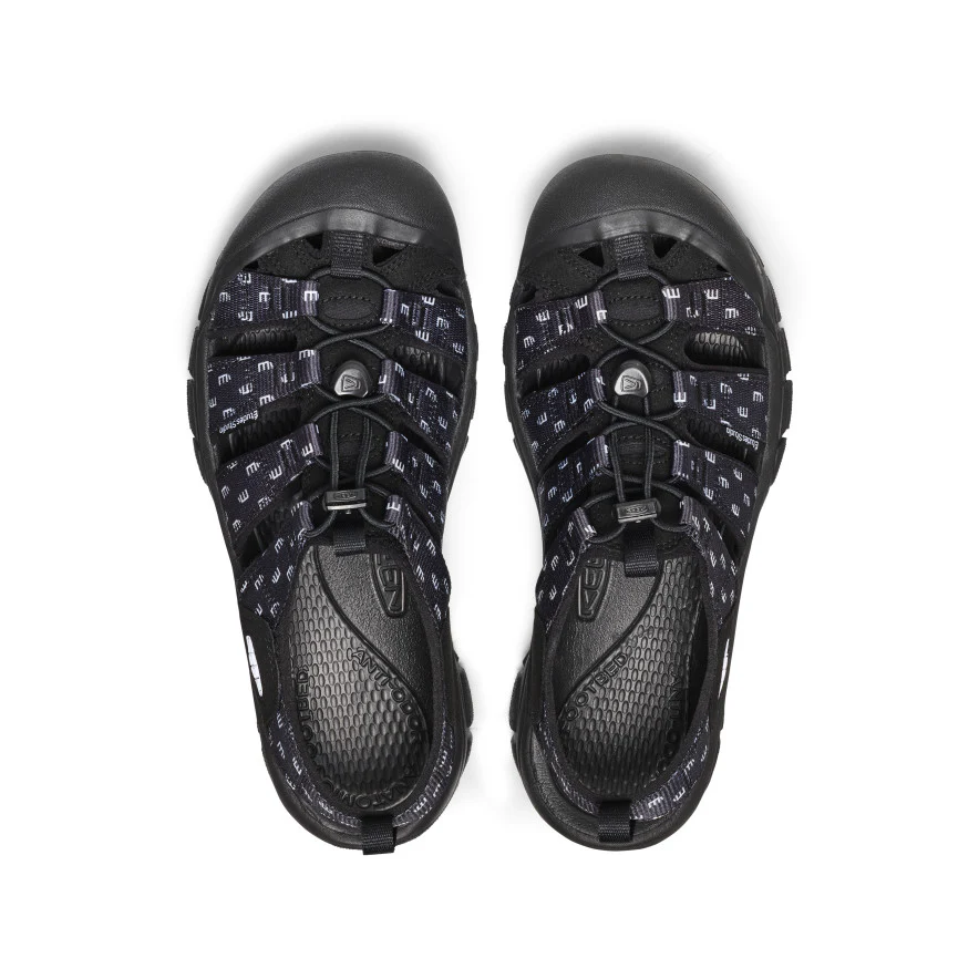 Men's Newport Retro Sandal x Études Studio  |  Etudes Black - Image 4