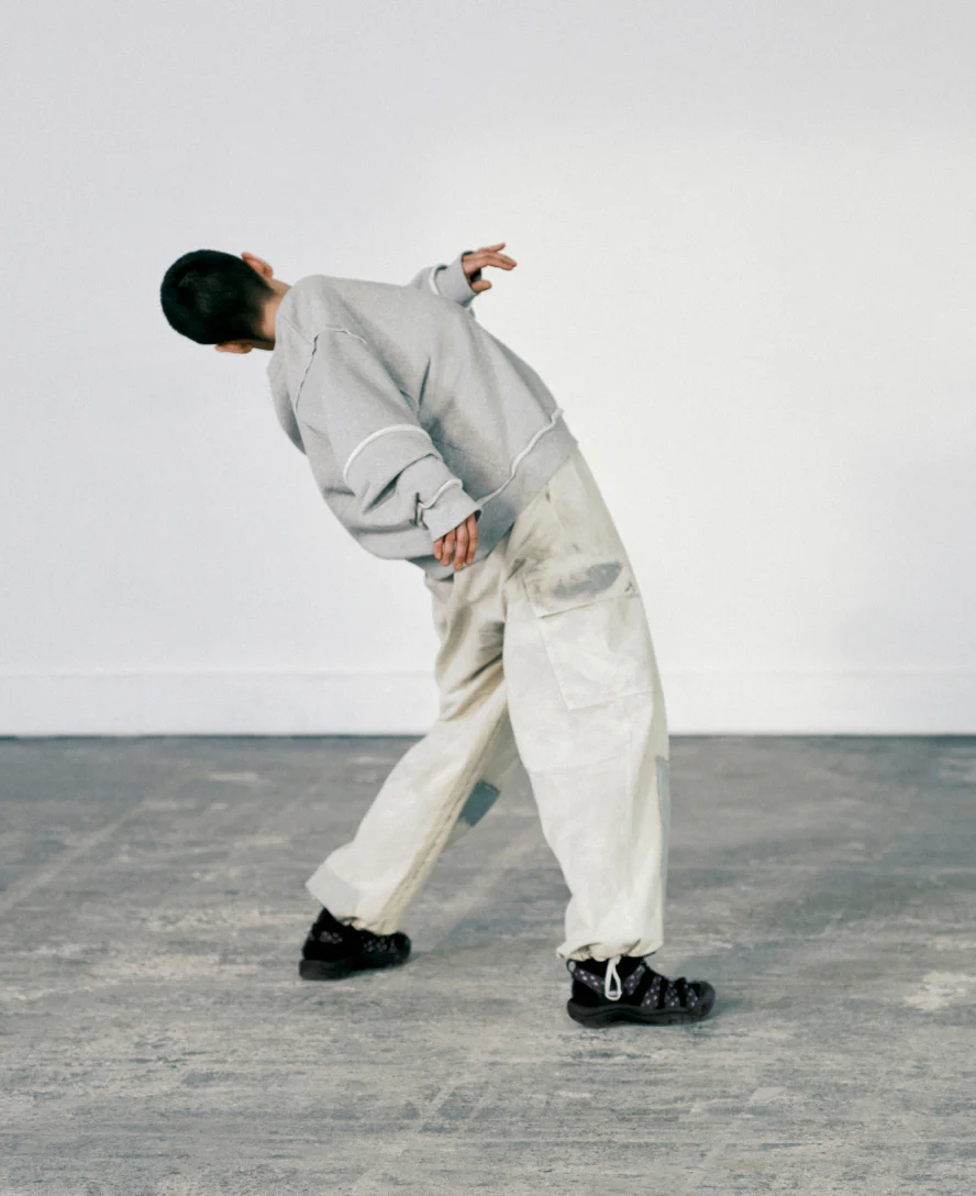 Men's Newport Retro Sandal x Études Studio  |  Etudes Black - Image 9