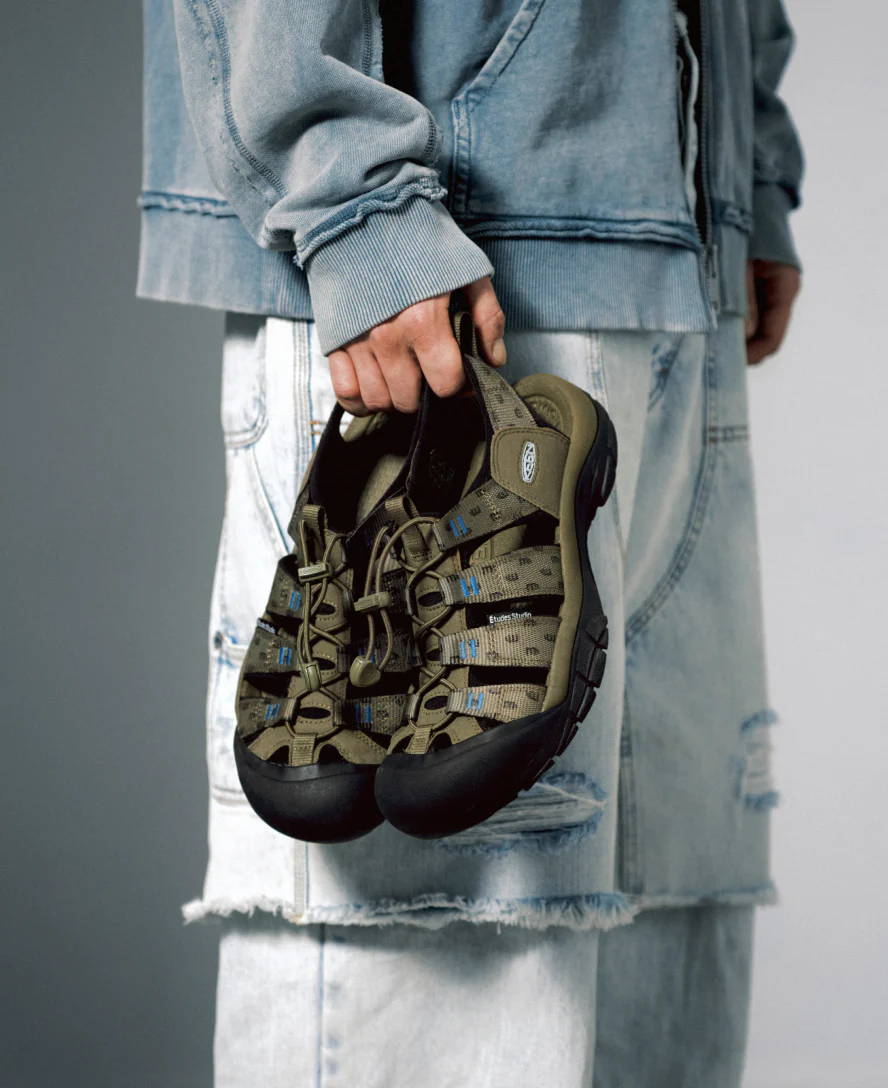 Men's Newport Retro Sandal x Études Studio  |  Etudes Olive - Image 8