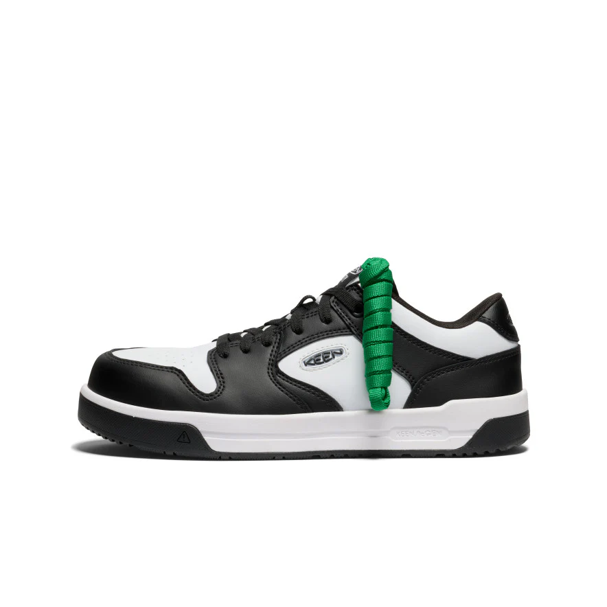 Men's Overton Work Shoe (Carbon Toe)  |  Star White/Black - Image 4