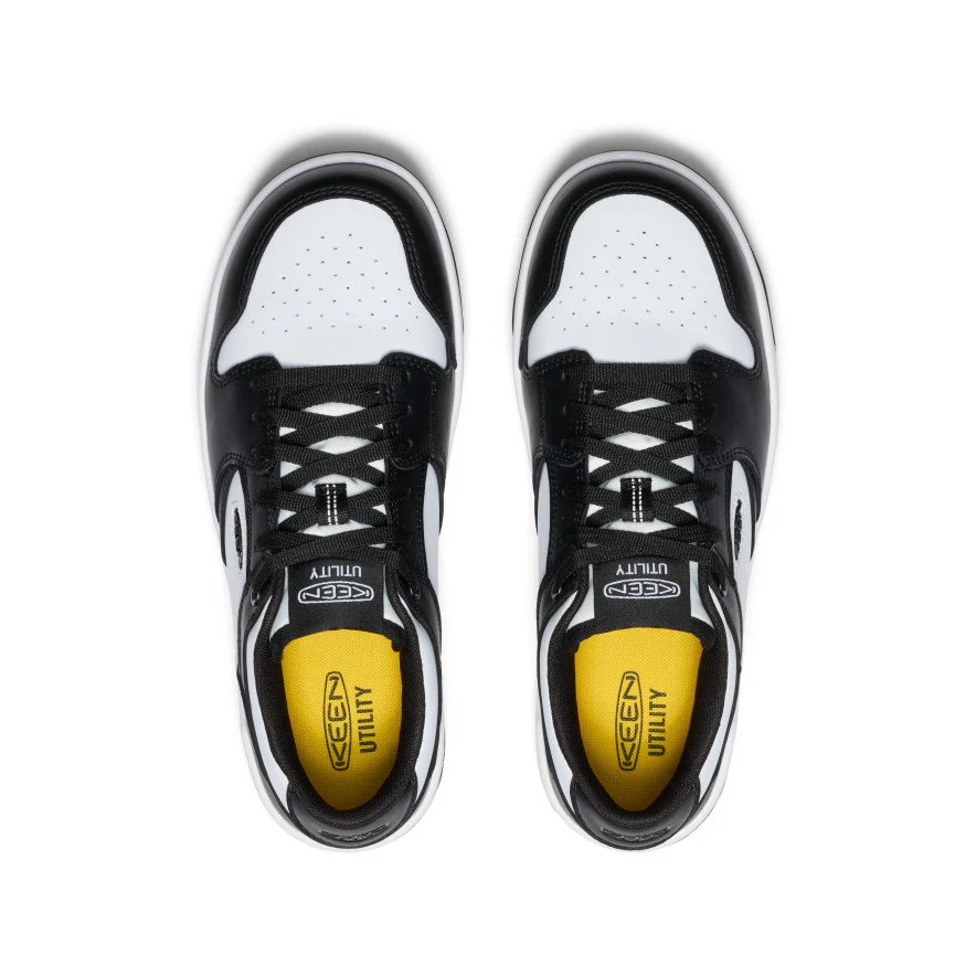 Men's Overton Work Shoe (Carbon Toe)  |  Star White/Black - Image 5
