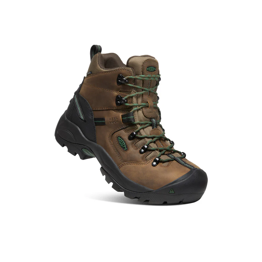 Men's Pittsburgh Energy 6" Waterproof Boot (Carbon Toe)  |  Cascade Brown/Greener Pastures - Image 3