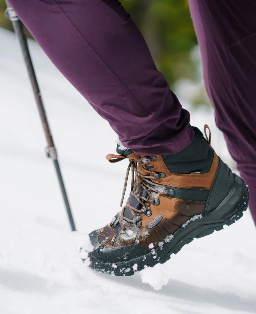 Men's Revel IV Polar Waterproof Boot  |  Bison/Orange Pepper - Image 9