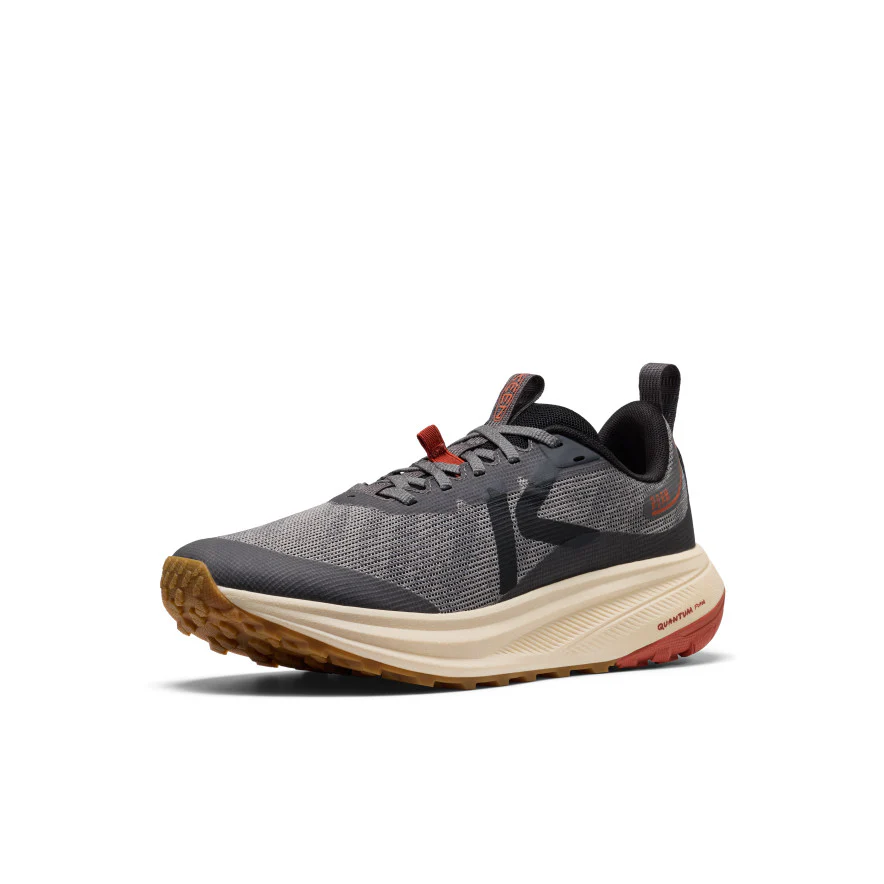 Men's Roam Trail Running Shoe  |  Magnet/Burnt Brick - Image 3