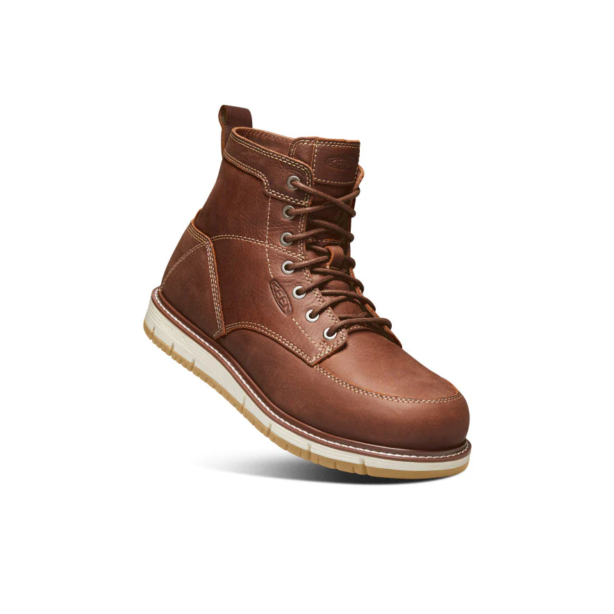 Men's San Jose 6" Boot (Aluminum Toe)  |  Gingerbread/Gum - Image 3