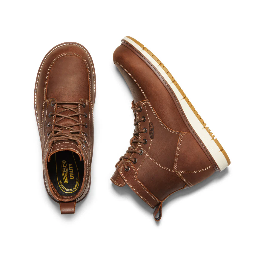 Men's San Jose 6" Boot (Aluminum Toe)  |  Gingerbread/Gum - Image 4