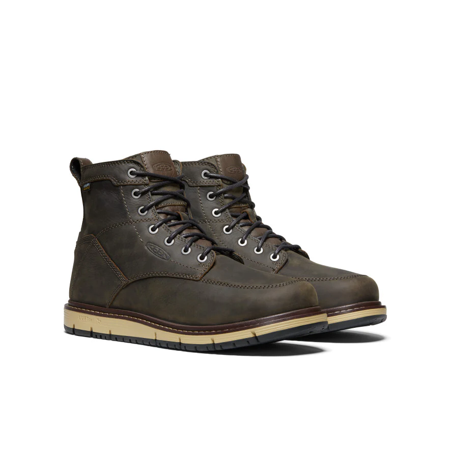 Men's San Jose 6" Waterproof Boot (Soft Toe)  |  Cascade Brown - Image 2