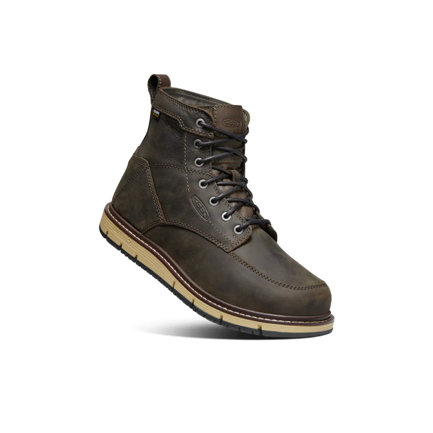 Men's San Jose 6" Waterproof Boot (Soft Toe)  |  Cascade Brown - Image 3