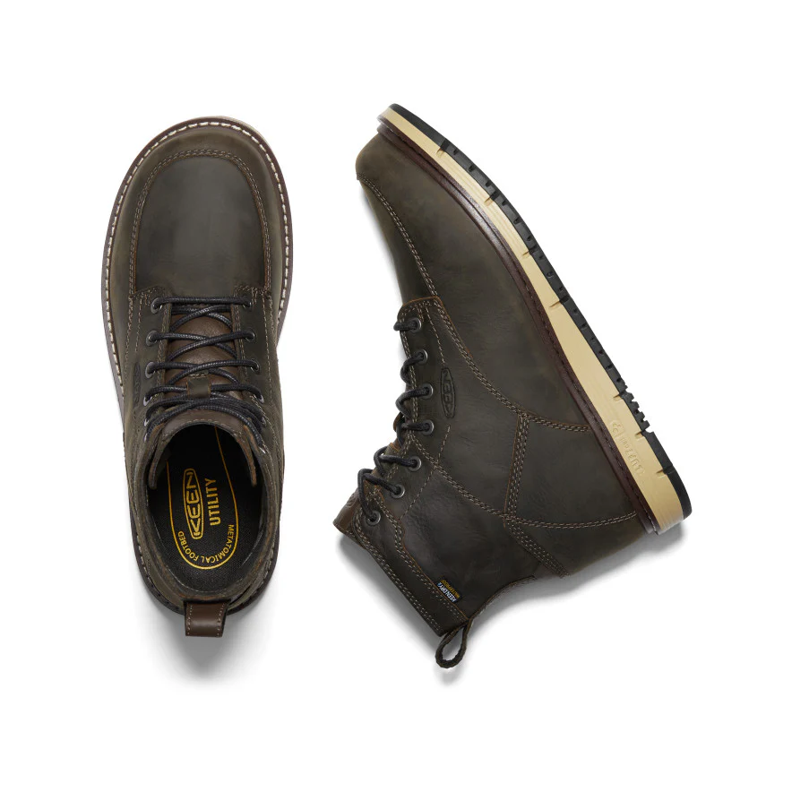 Men's San Jose 6" Waterproof Boot (Soft Toe)  |  Cascade Brown - Image 4