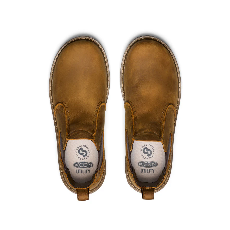 Men's San Jose Chelsea 90° Heel Boot (Soft Toe) | Belgian/Gum - Image 4
