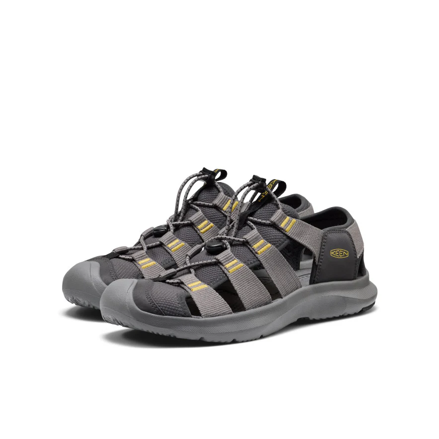 Men's Seanik H2 Sandal  |  Steel Grey/Cream Gold - Image 2