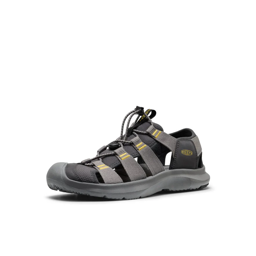 Men's Seanik H2 Sandal  |  Steel Grey/Cream Gold - Image 3