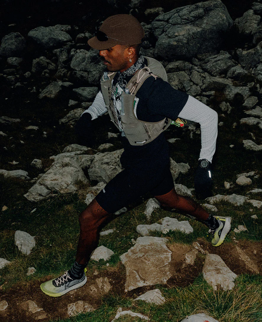 Men's Seek Trail Running Shoe  |  Black/Evening Primrose - Image 9