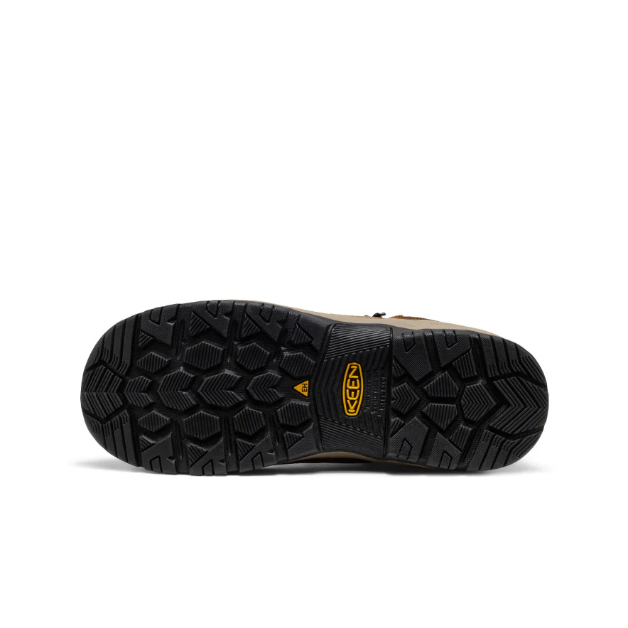 Men's Skokie Waterproof Work Boot (Carbon Toe)  |  Dark Earth/Black - Image 6