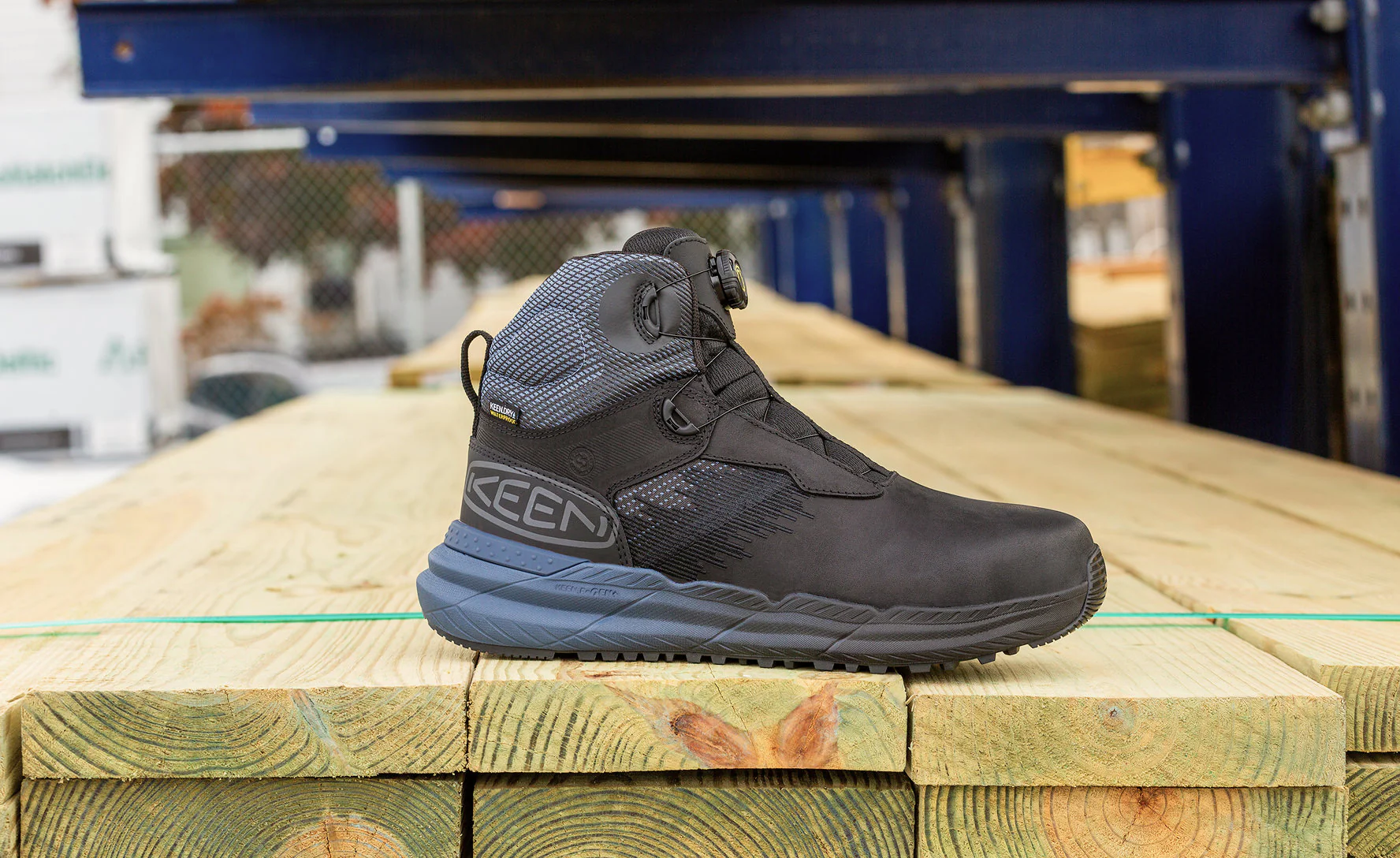 Men's Snapline CF Waterproof Boot (Carbon Toe)  |  Vintage Indigo/Black - Image 7