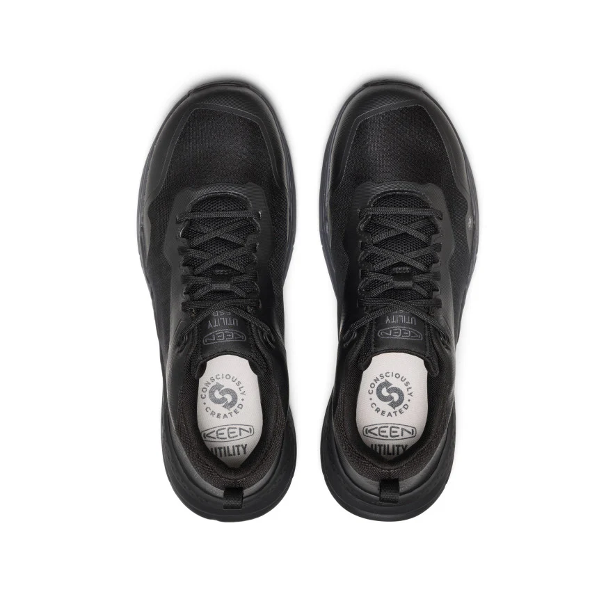 Men's Speedworks ESD Work Sneaker (Carbon Toe)  |  Black/Black - Image 4