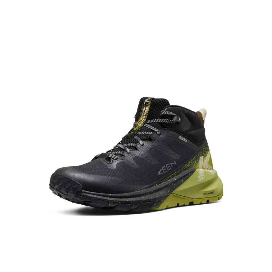 Men's Targhee Apex Waterproof Hiking Boot  |  Black/Golden Cypress - Image 3