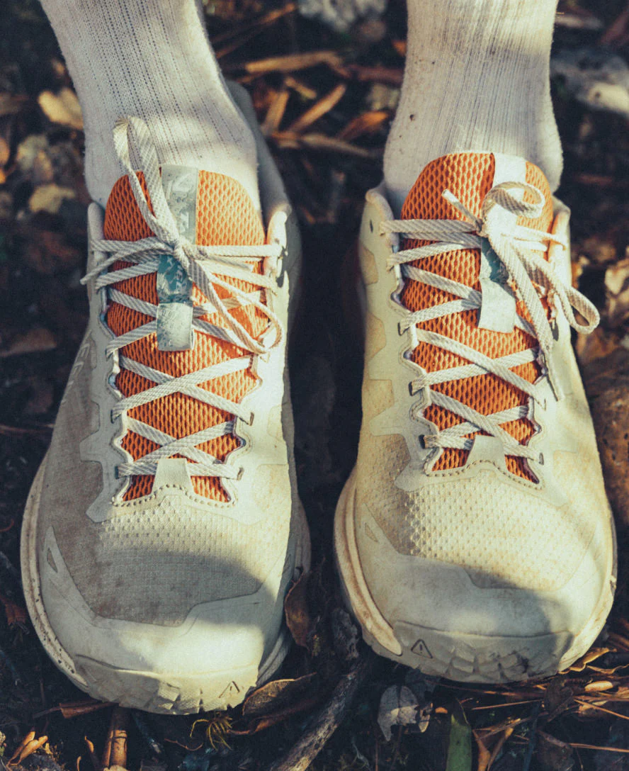 Men's Targhee Apex Waterproof Hiking Shoe  |  Abbey Stone/Gold Flame - Image 9