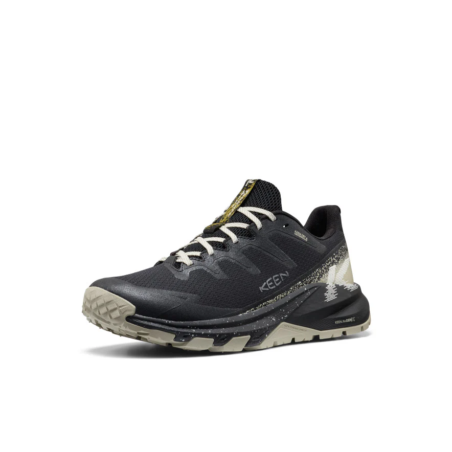 Men's Targhee Apex Waterproof Hiking Shoe | Black/Abbey Stone - Image 3