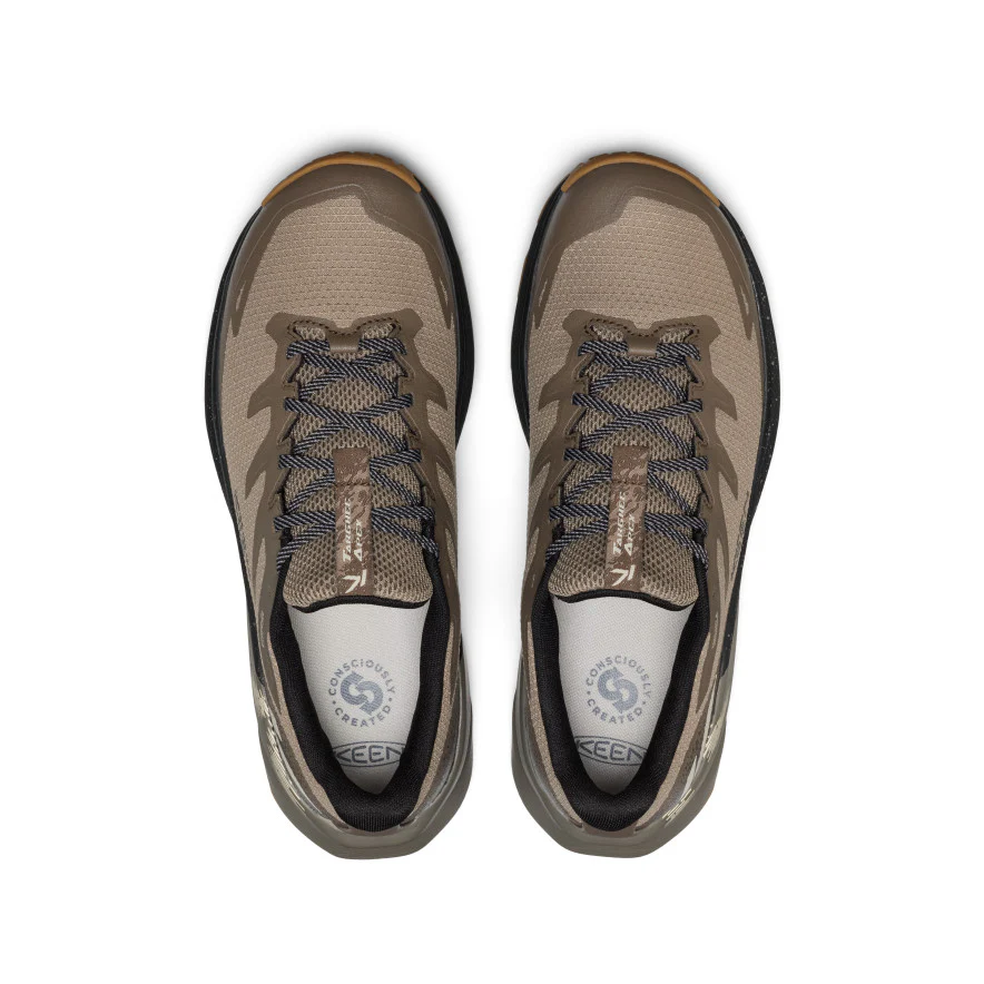 Men's Targhee Apex Waterproof Hiking Shoe  |  Brindle/Canteen - Image 4