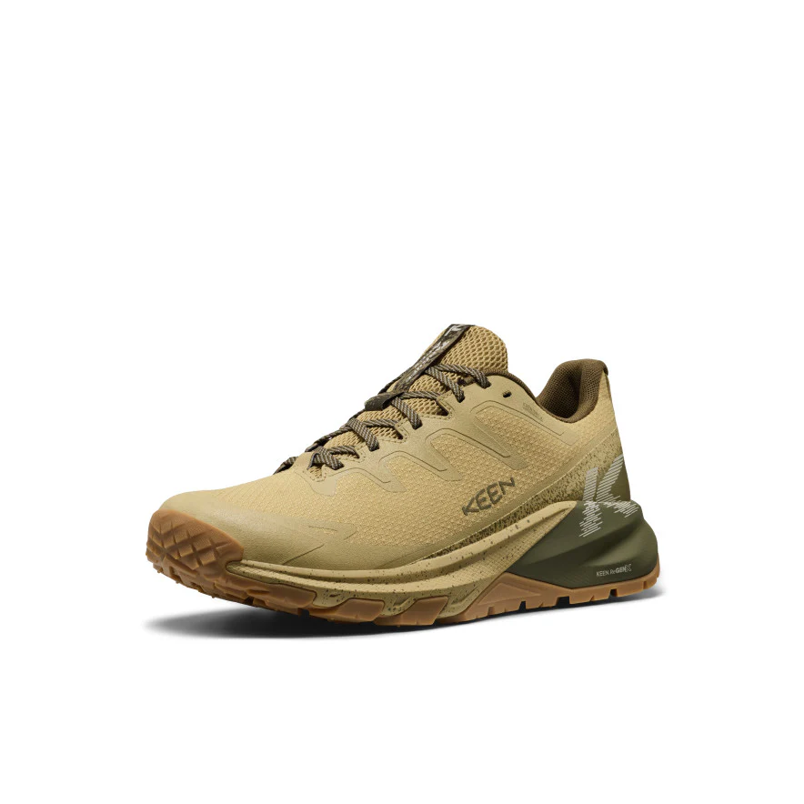 Men's Targhee Apex Waterproof Hiking Shoe  |  Dark Olive/Khaki - Image 3