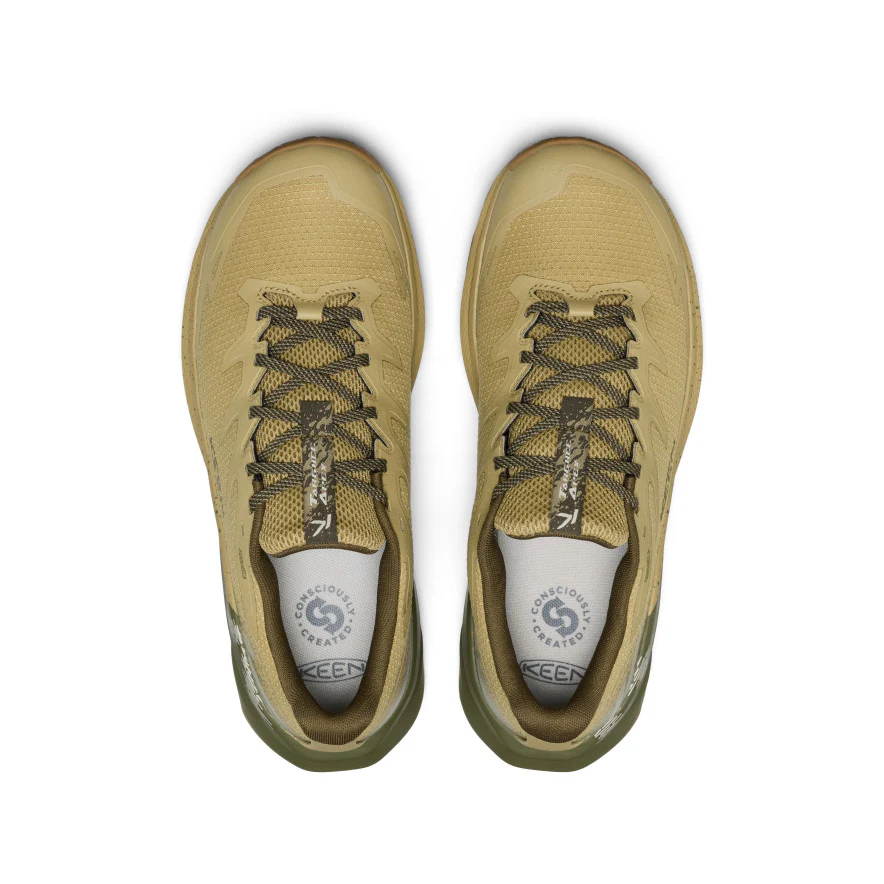 Men's Targhee Apex Waterproof Hiking Shoe  |  Dark Olive/Khaki - Image 4