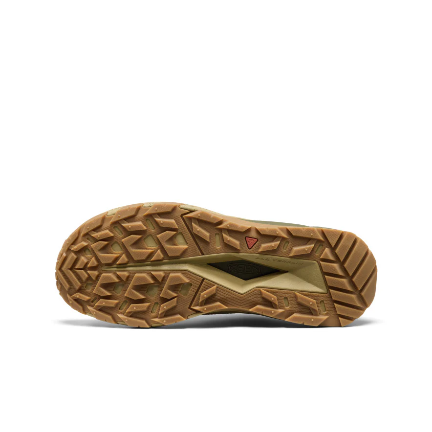 Men's Targhee Apex Waterproof Hiking Shoe  |  Dark Olive/Khaki - Image 6