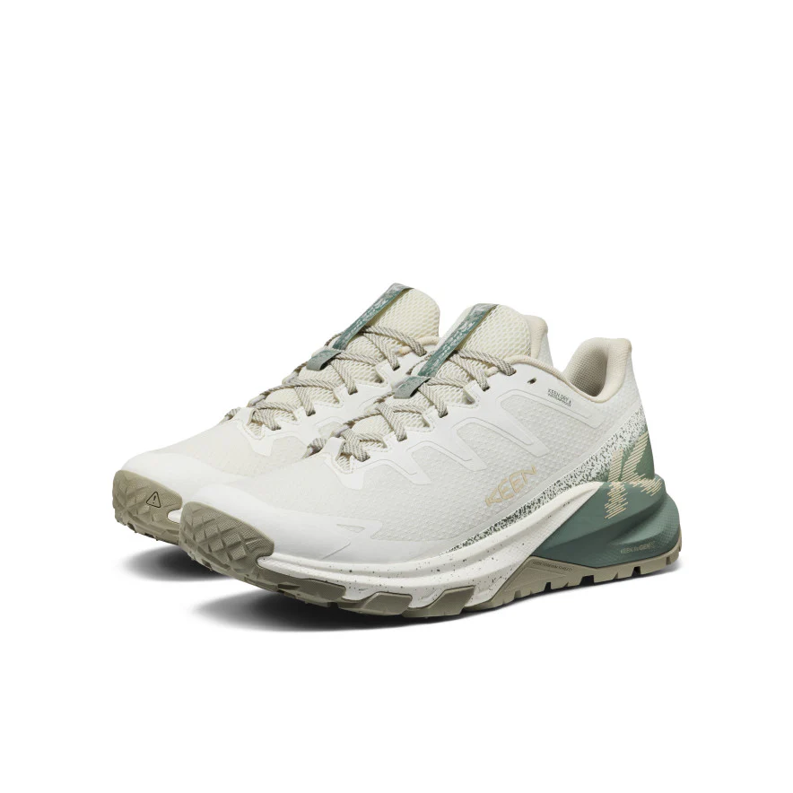 Men's Targhee Apex Waterproof Hiking Shoe  |  Star White/Lily Pad - Image 2