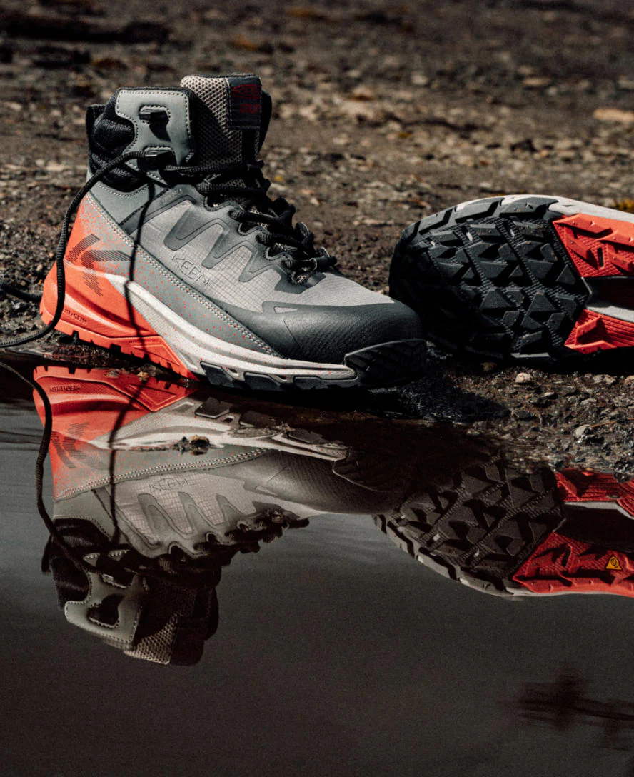 Men's Targhee Blur Waterproof Work Boot (Carbon Toe)  |  Steel Grey/Black - Image 9