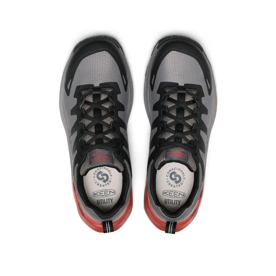 Men's Targhee Blur Work Shoe (Carbon Toe)  |  Steel Grey/Black - Image 4
