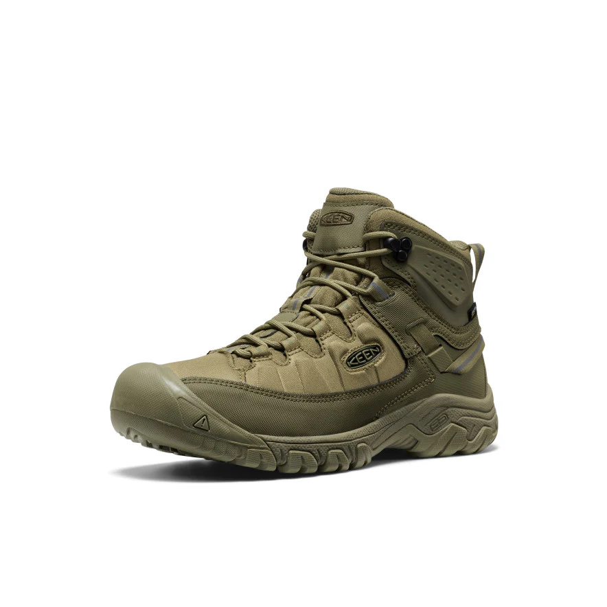 Men's Targhee EXP Waterproof Hiking Boot  |  Martini Olive/Martini Olive - Image 3