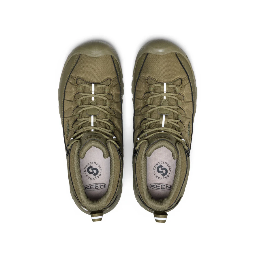 Men's Targhee EXP Waterproof Hiking Boot  |  Martini Olive/Martini Olive - Image 4