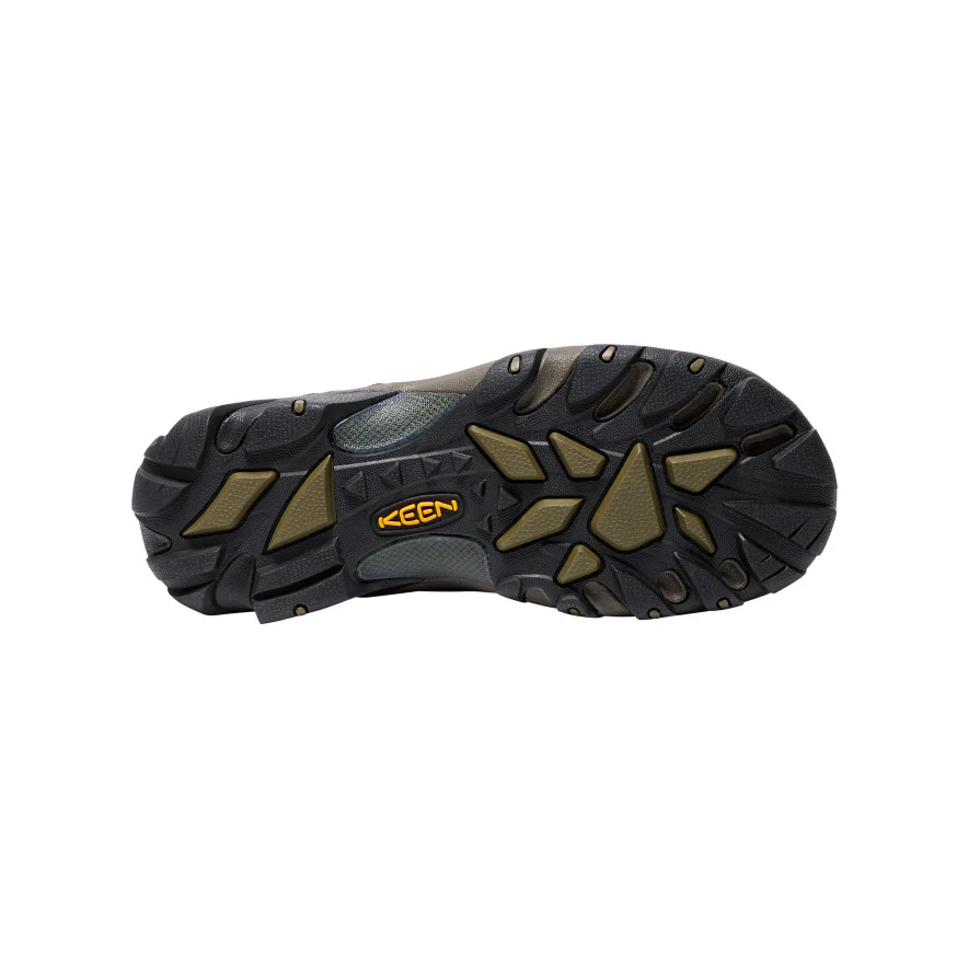 Men's Targhee II Mid Waterproof Hiking Boots | Canteen/Dark Olive - Image 5