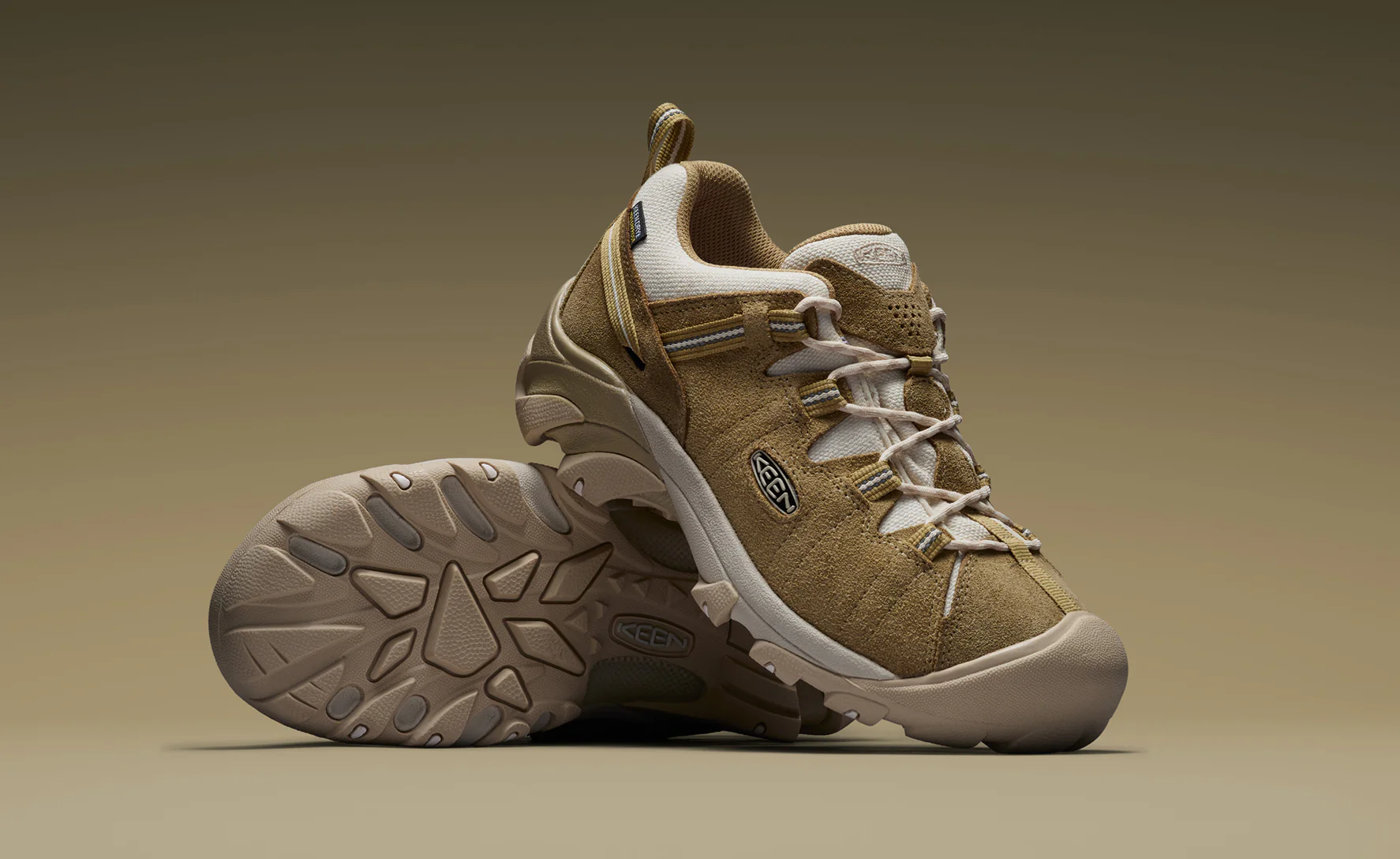 Men's Targhee II Waterproof  |  Cascade Brown/Golden Yellow - Image 6