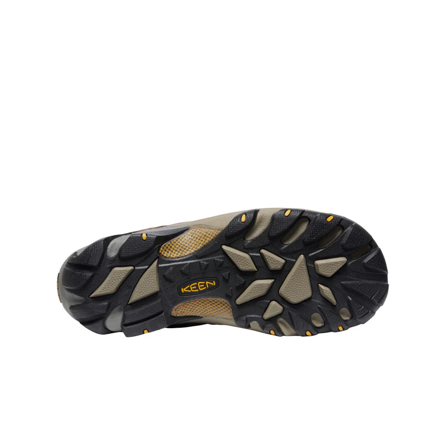 Men's Targhee II Waterproof Wide | Cascade Brown/Golden Yellow - Image 5