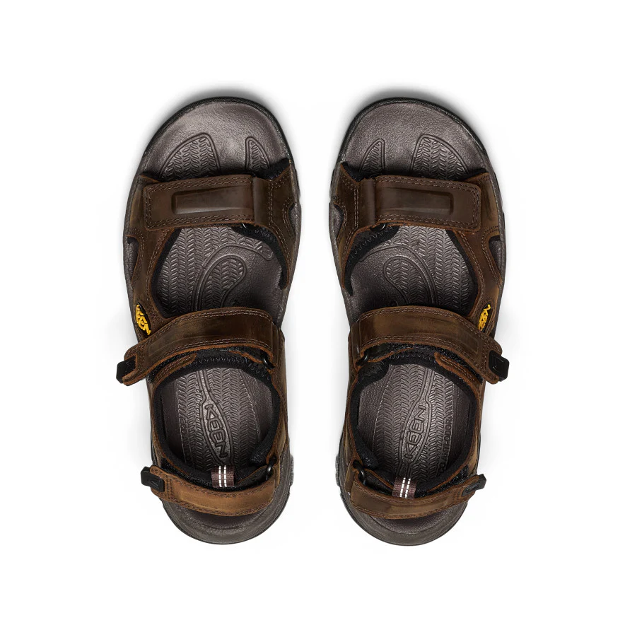 Men's Targhee III Open Toe Sandal  |  Bison/Mulch - Image 4