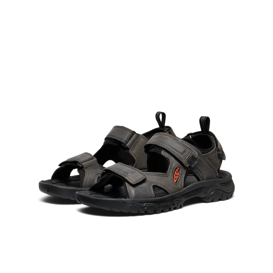 Men's Targhee III Open Toe Sandal  |  Grey/Black - Image 2