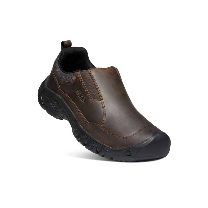 Men's Targhee III Wide Slip-On  |  Dark Earth/Mulch - Image 3