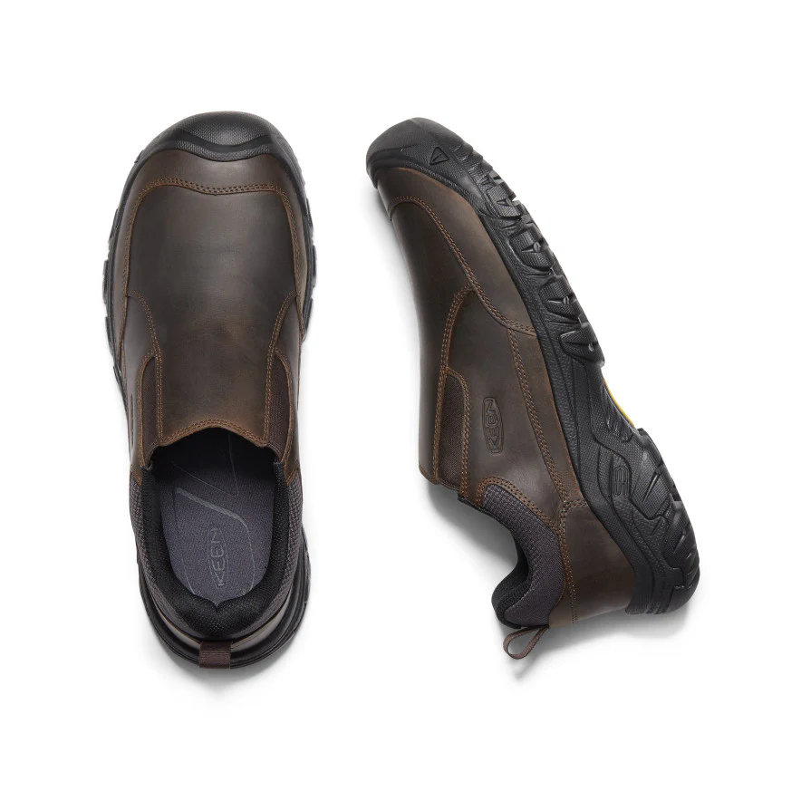 Men's Targhee III Wide Slip-On  |  Dark Earth/Mulch - Image 4