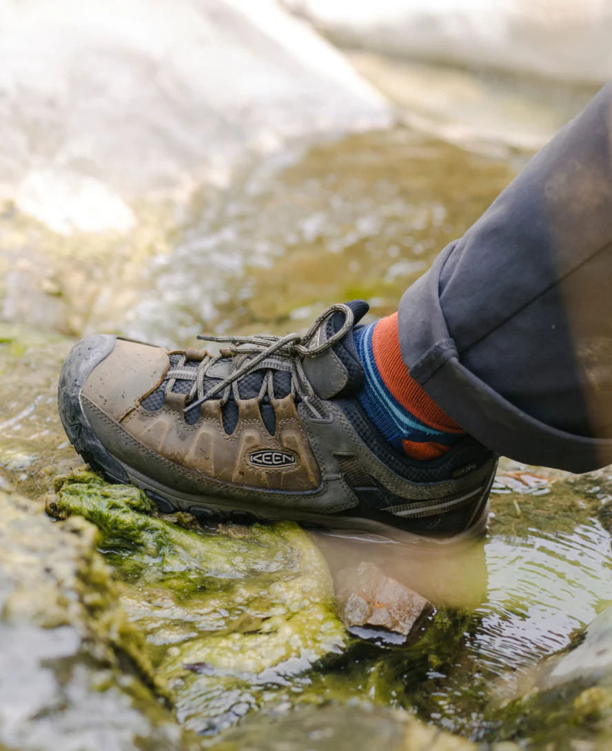 Men's Targhee III Waterproof Wide  |  Bungee Cord/Black - Image 9