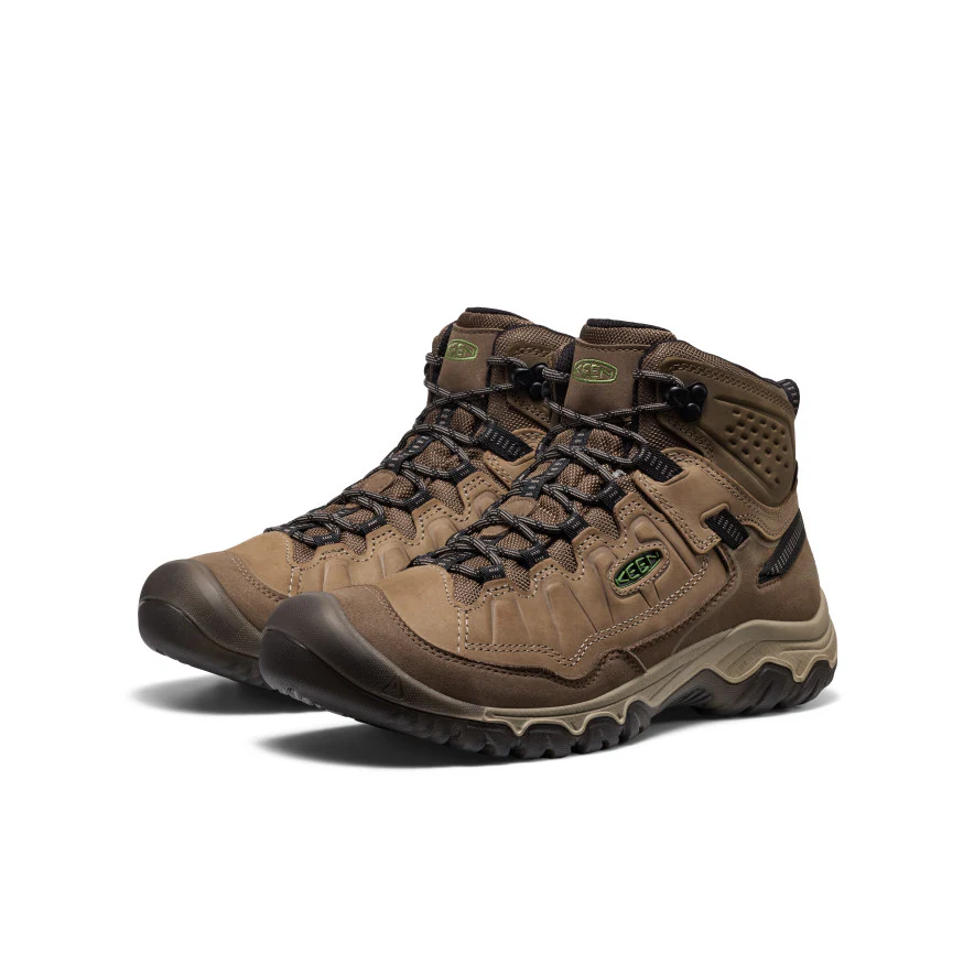 Men's Targhee IV Waterproof Hiking Boot  |  Brindle/Canteen - Image 2