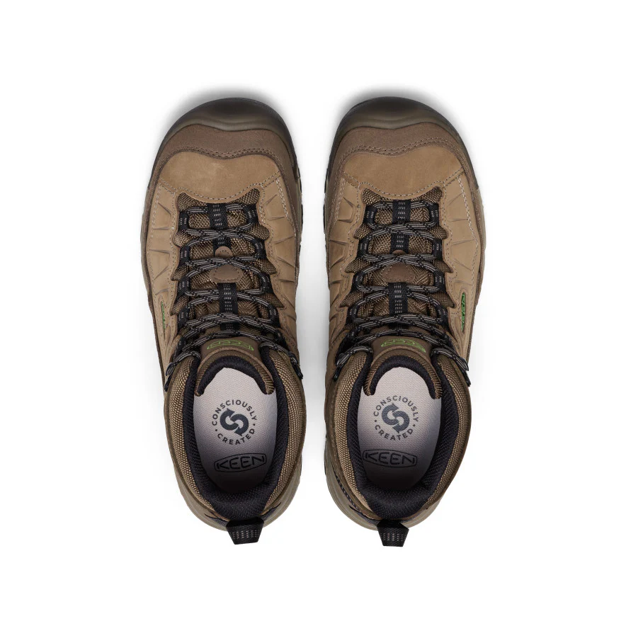 Men's Targhee IV Waterproof Hiking Boot  |  Brindle/Canteen - Image 4