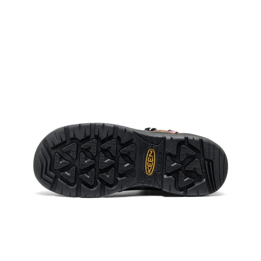 Men's Targhee IV LTR Waterproof Work Boot (Carbon Toe)  |  Bison/Black - Image 6