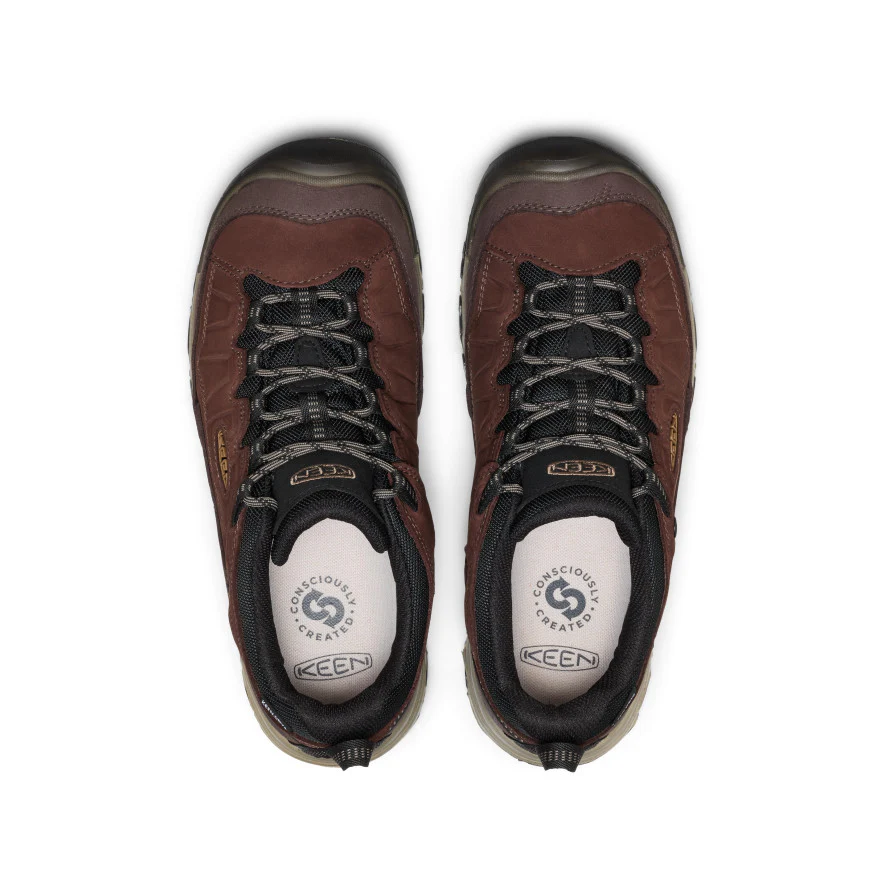 Men's Targhee IV Waterproof Hiking Shoe  |  Java/Bison - Image 4