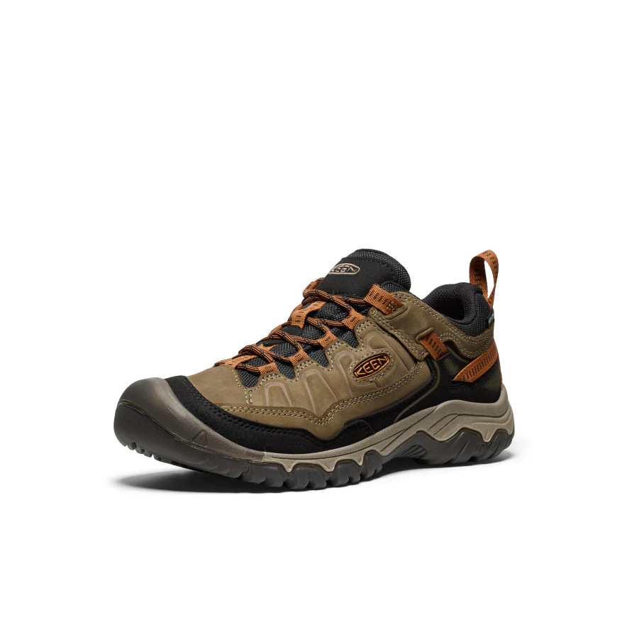 Men's Targhee IV Waterproof Hiking Shoe  |  Sea Turtle/Roasted Pecan - Image 3