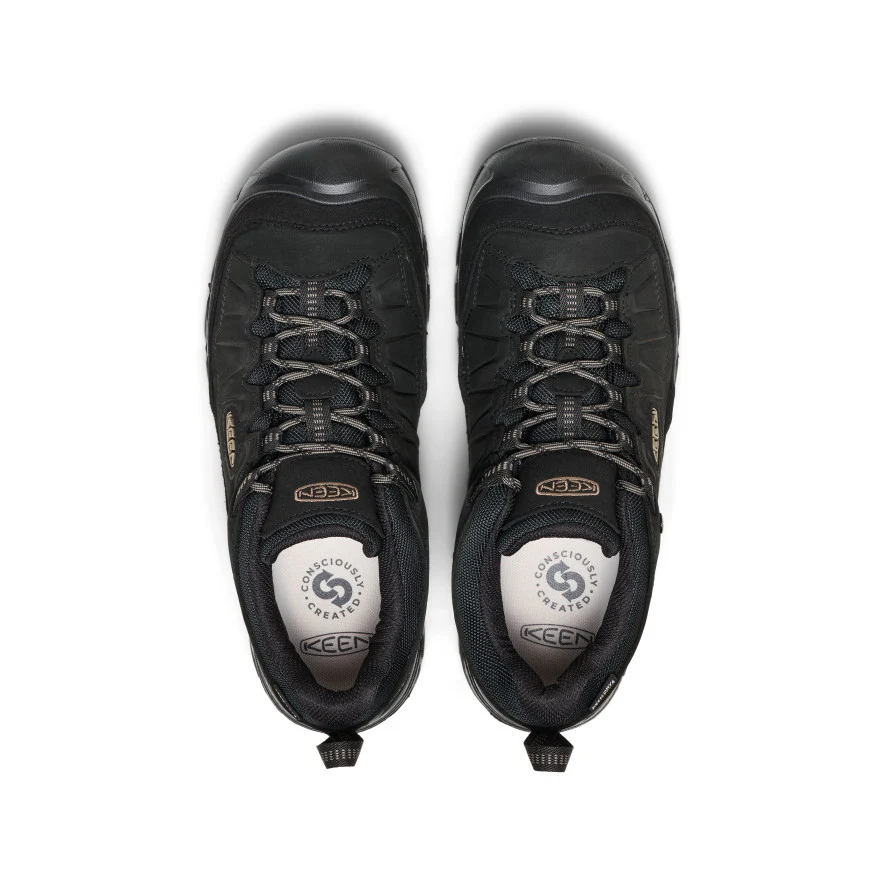 Men's Targhee IV Waterproof Hiking Shoe  |  Triple Black - Image 4