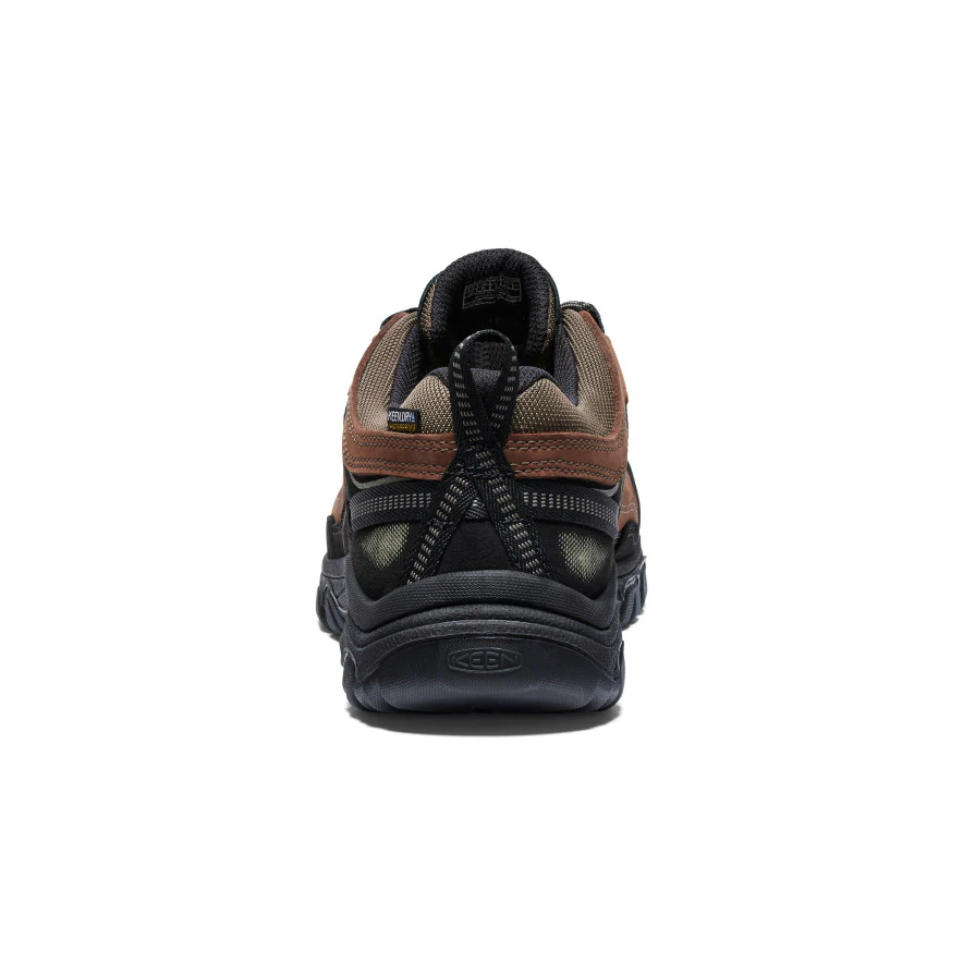 Men's Targhee IV Wide Waterproof Hiking Shoe | Bison/Black - Image 5