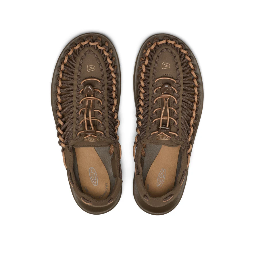 Men's UNEEK Sneaker  |  Dark Earth/Chipmunk - Image 4